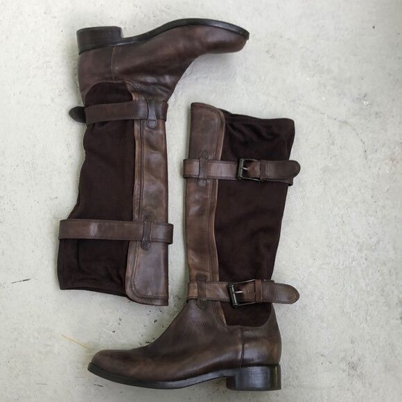 Cole Haan Nike Air Riding Boots - Picture 1 of 7